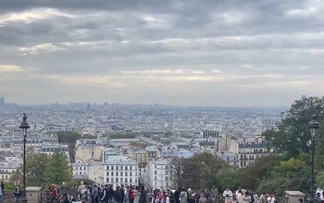 Working in the heart of Paris.